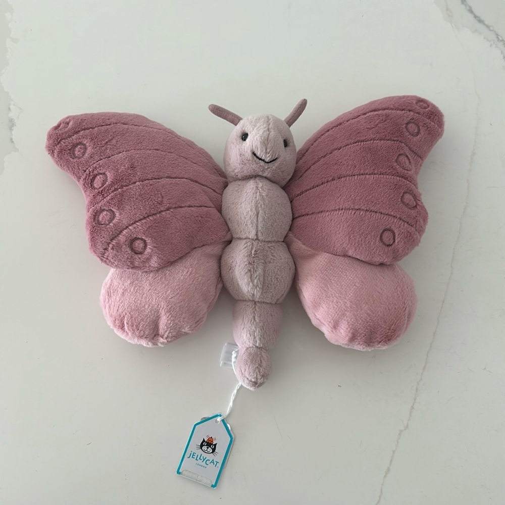 Jelly Cat butterfly. New with tags